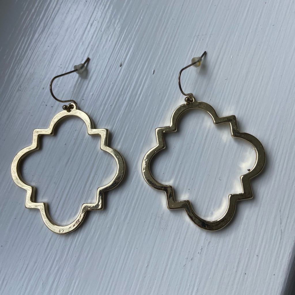 Gold Dangle Earrings